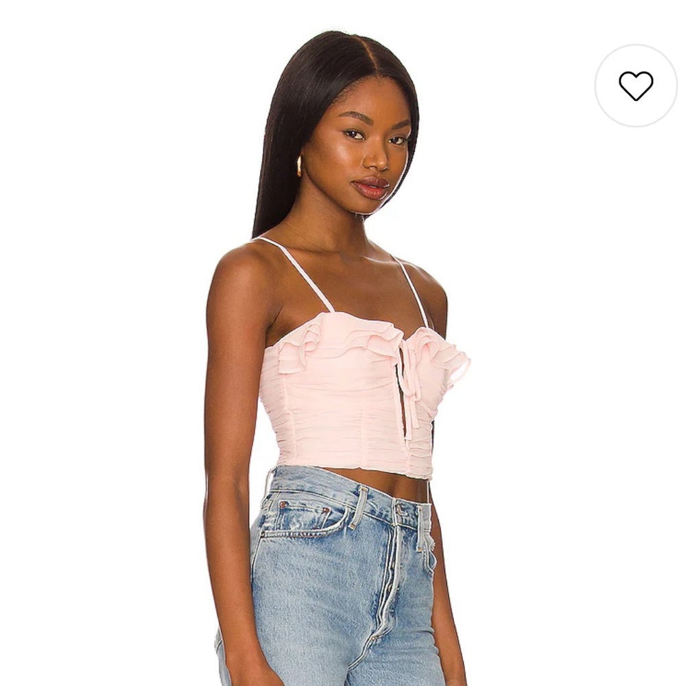 Revolve Dawn Top in Blush Pink